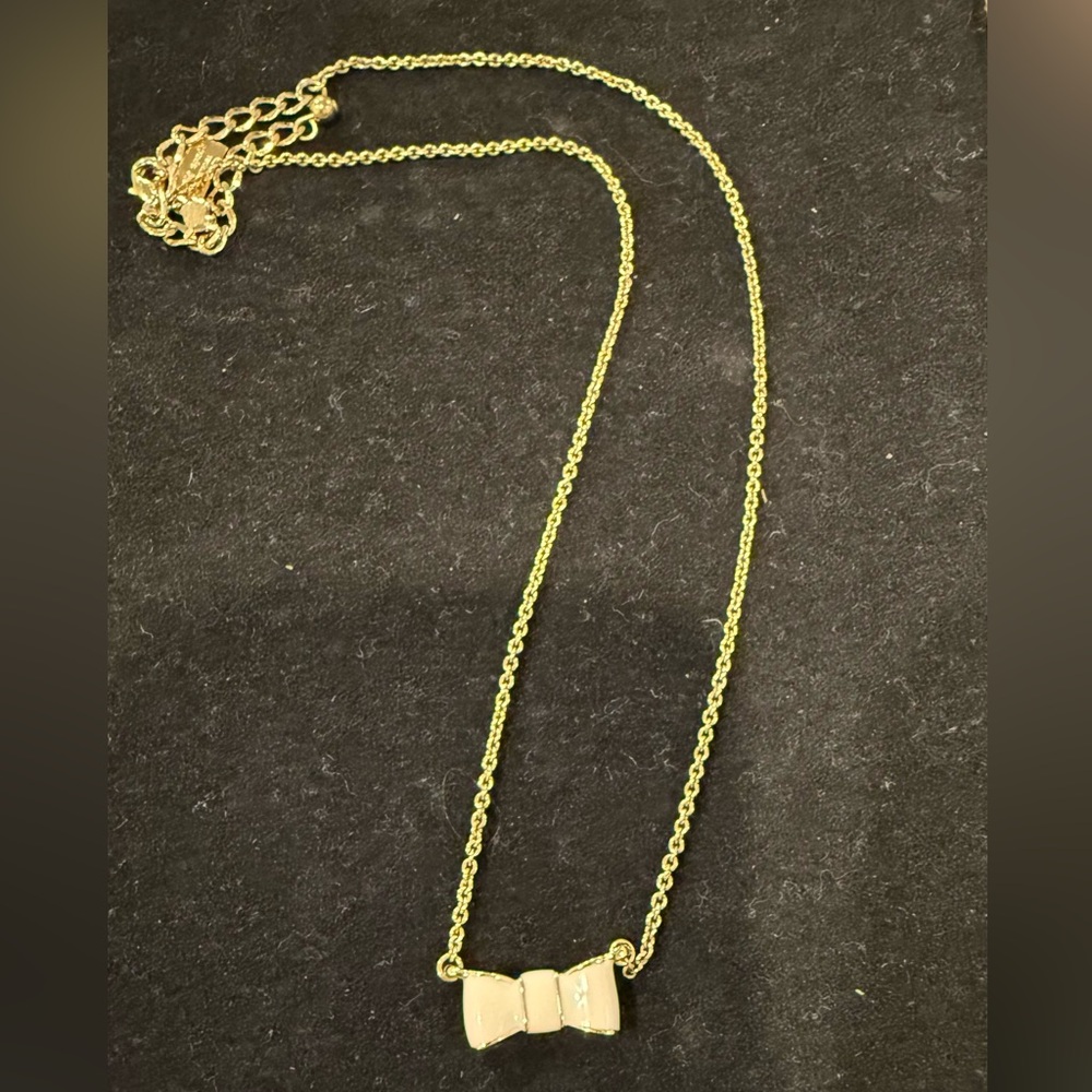 Kate Spade bow necklace